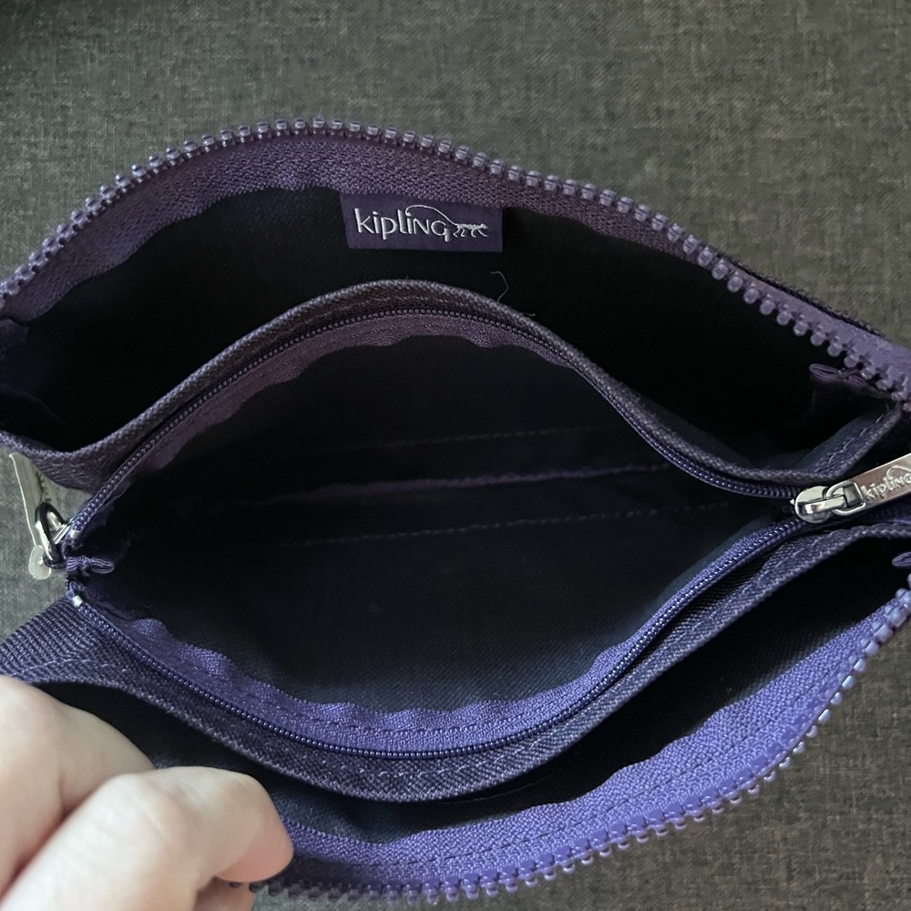 Kipling Purple Creativity Pouch - Picture 9 of 10